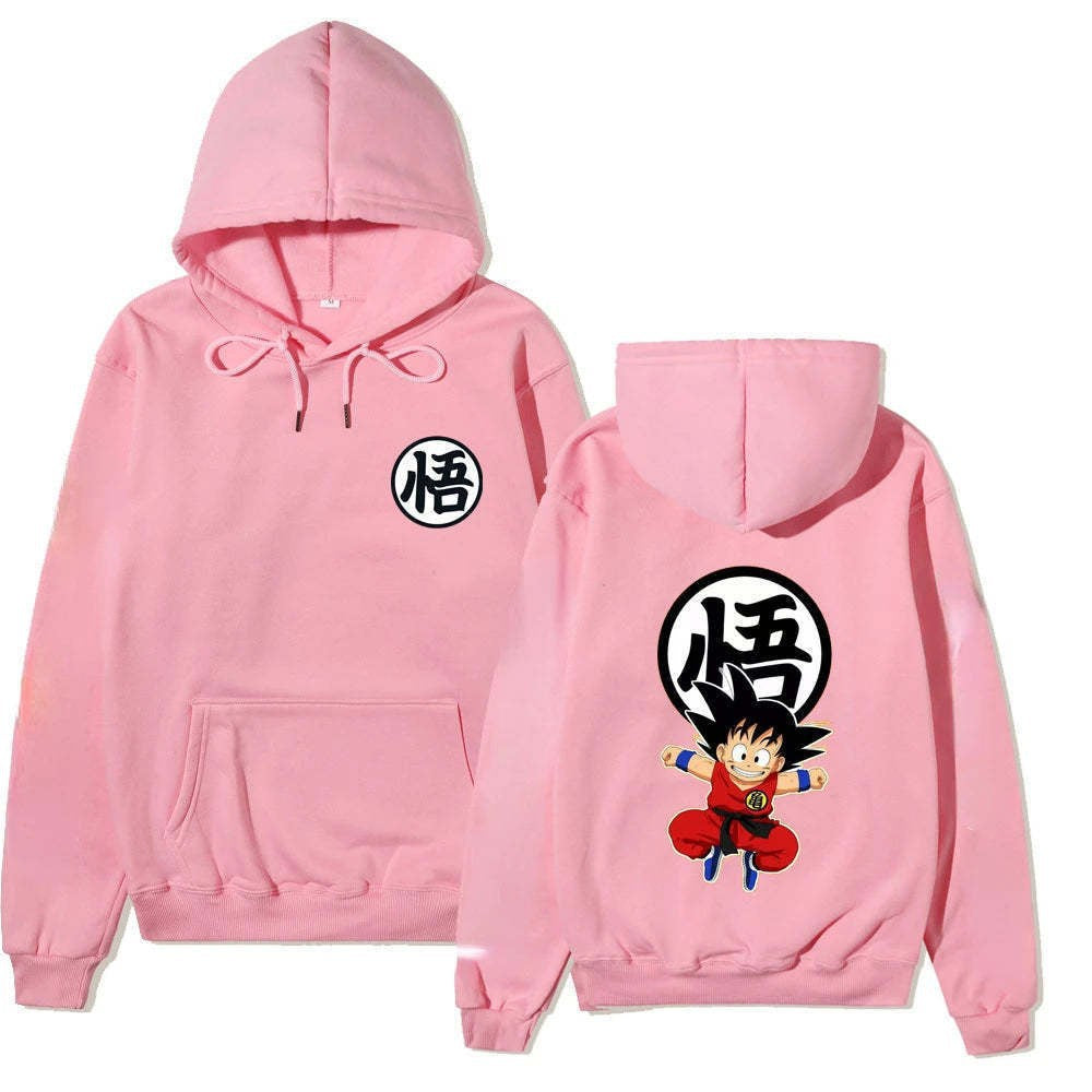 Sudadera deportiva estampada de corte holgado