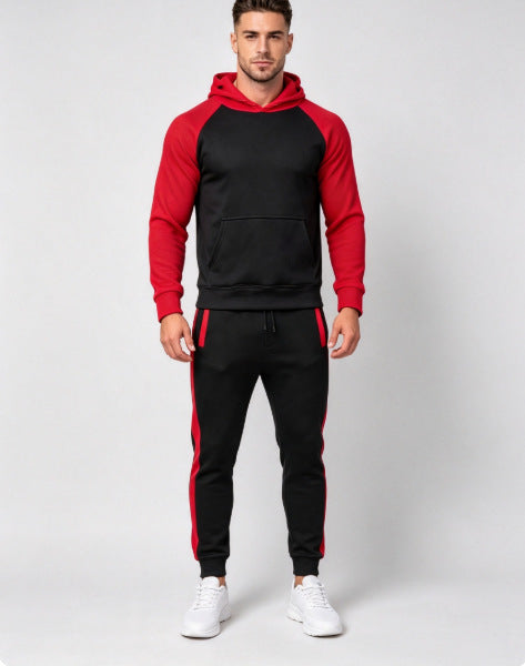 Conjunto deportivo de sudadera con capucha para hombre