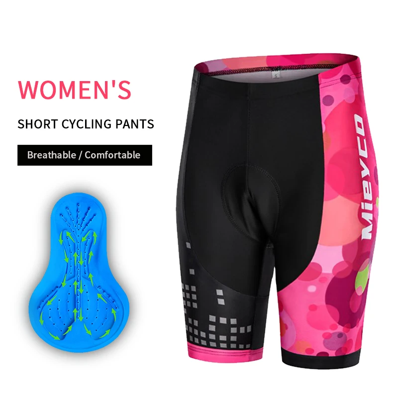 Culotte de Ciclismo para Mujer con Badana 3D – Secado Rápido, Transpirable, MTB y Bici