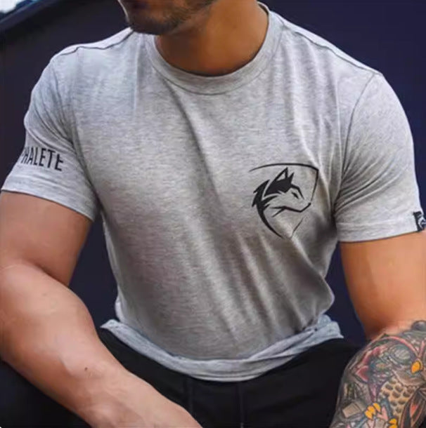 Conjunto deportivo de camiseta y pantalón corto para hombre