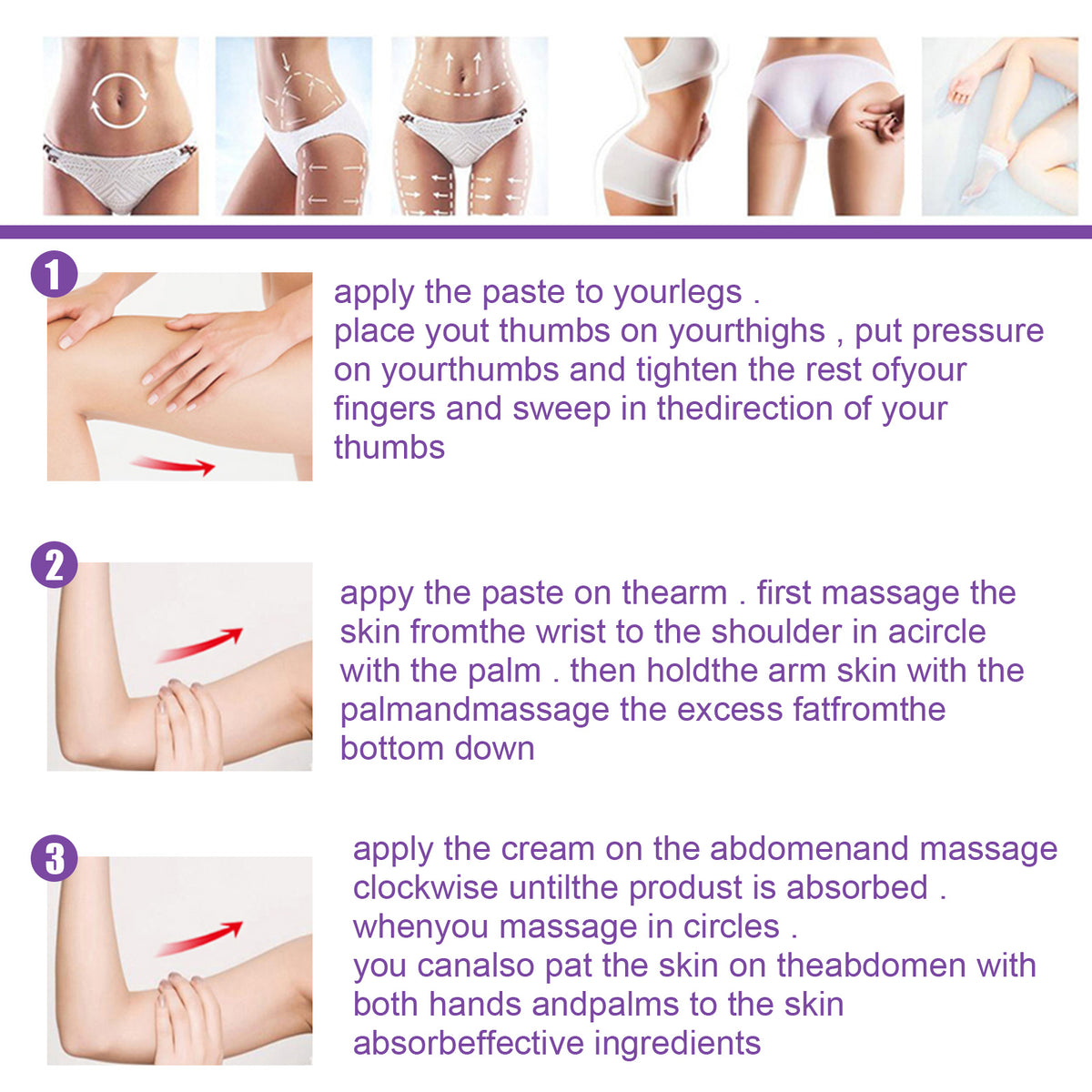 Crema corporal para masaje e hidratación