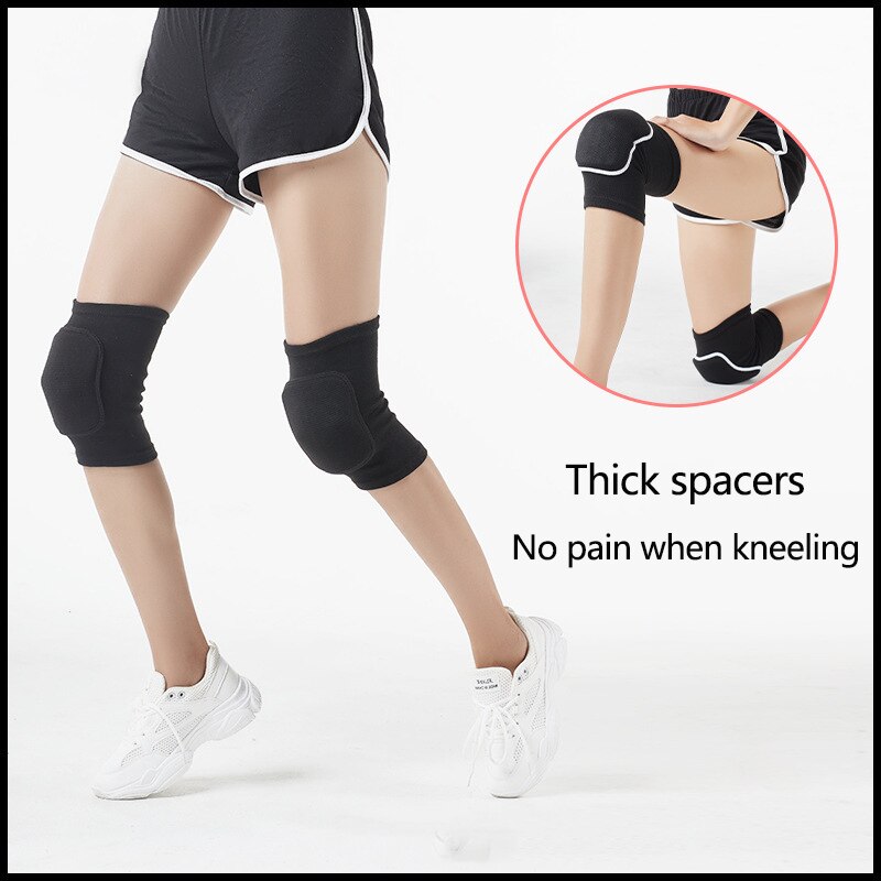 Rodilleras elásticas acolchadas para entrenamiento