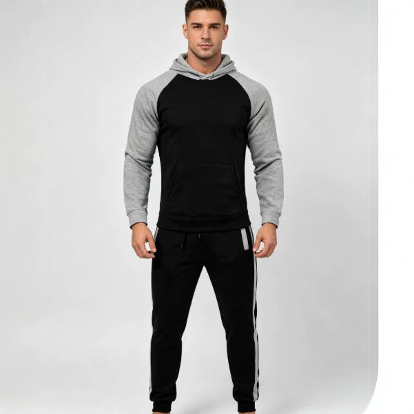 Conjunto deportivo de sudadera con capucha para hombre
