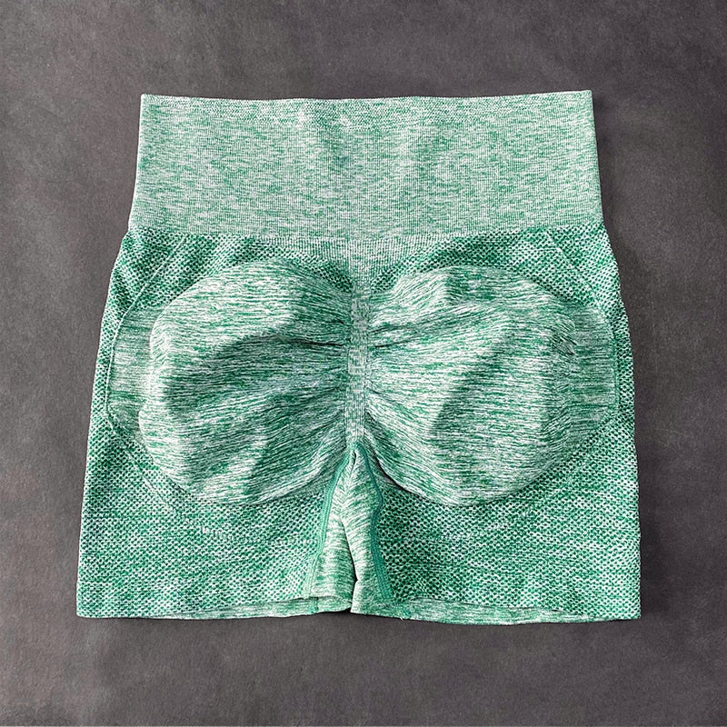 Short deportivo de cintura alta para mujer