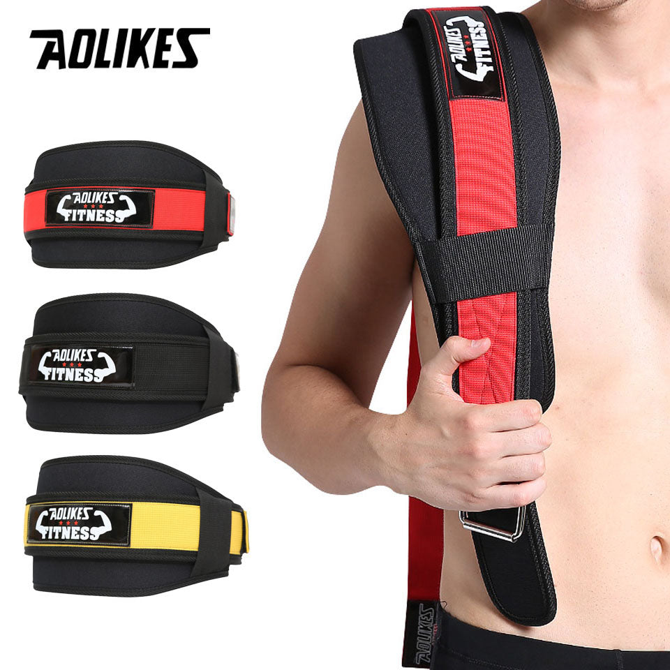 Cinturón de soporte lumbar para entrenamiento
