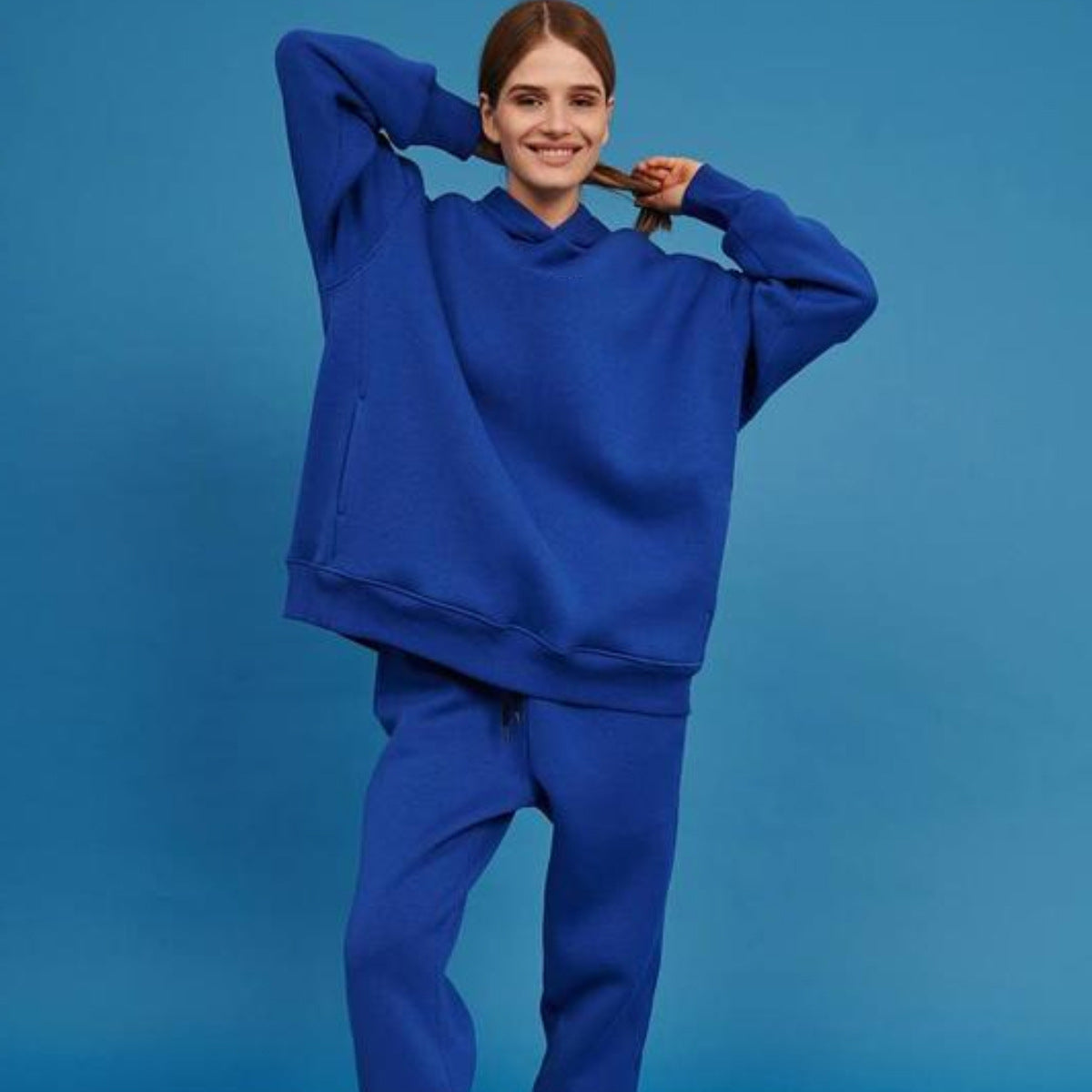 Conjunto casual deportivo de dos piezas para mujer