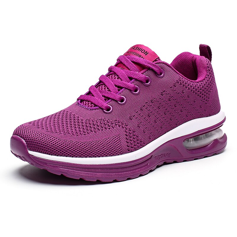 Zapatillas de running para hombre transpirables y ligeras, calzado deportivo para mujer, zapatillas planas para gimnasio con amortiguación de aire para parejas