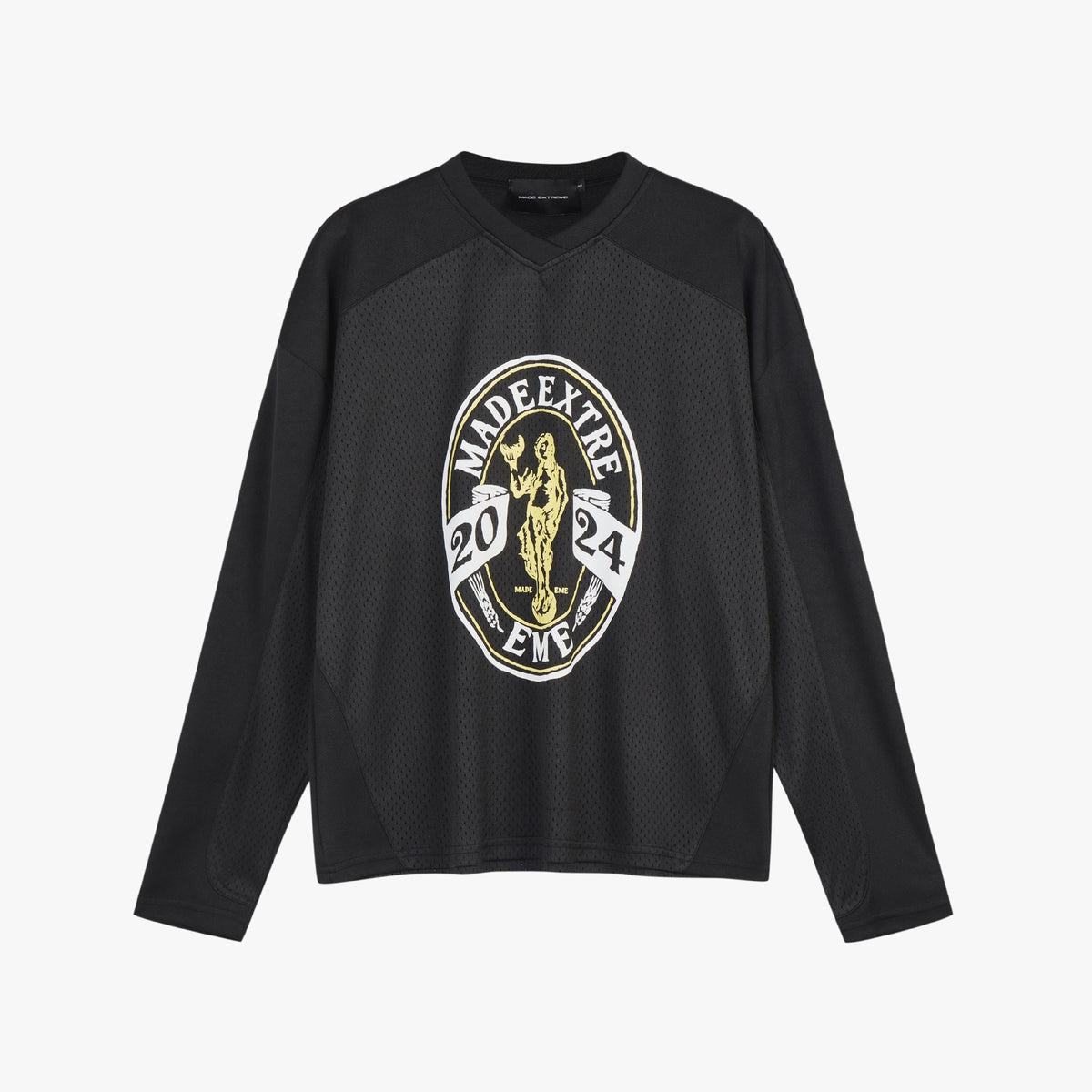Camiseta de baloncesto de manga larga con estampado