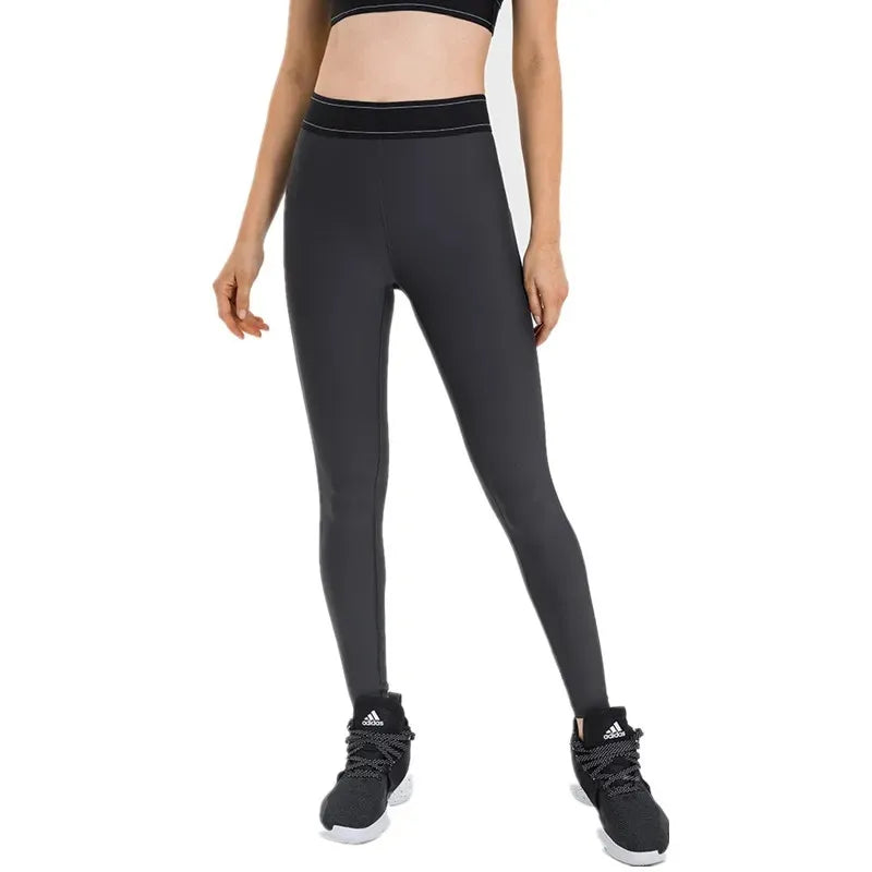 Pantalones deportivos de cintura alta y efecto push-up para mujer, leggings elásticos de fitness, leggings de compresión para gimnasio, secado rápido