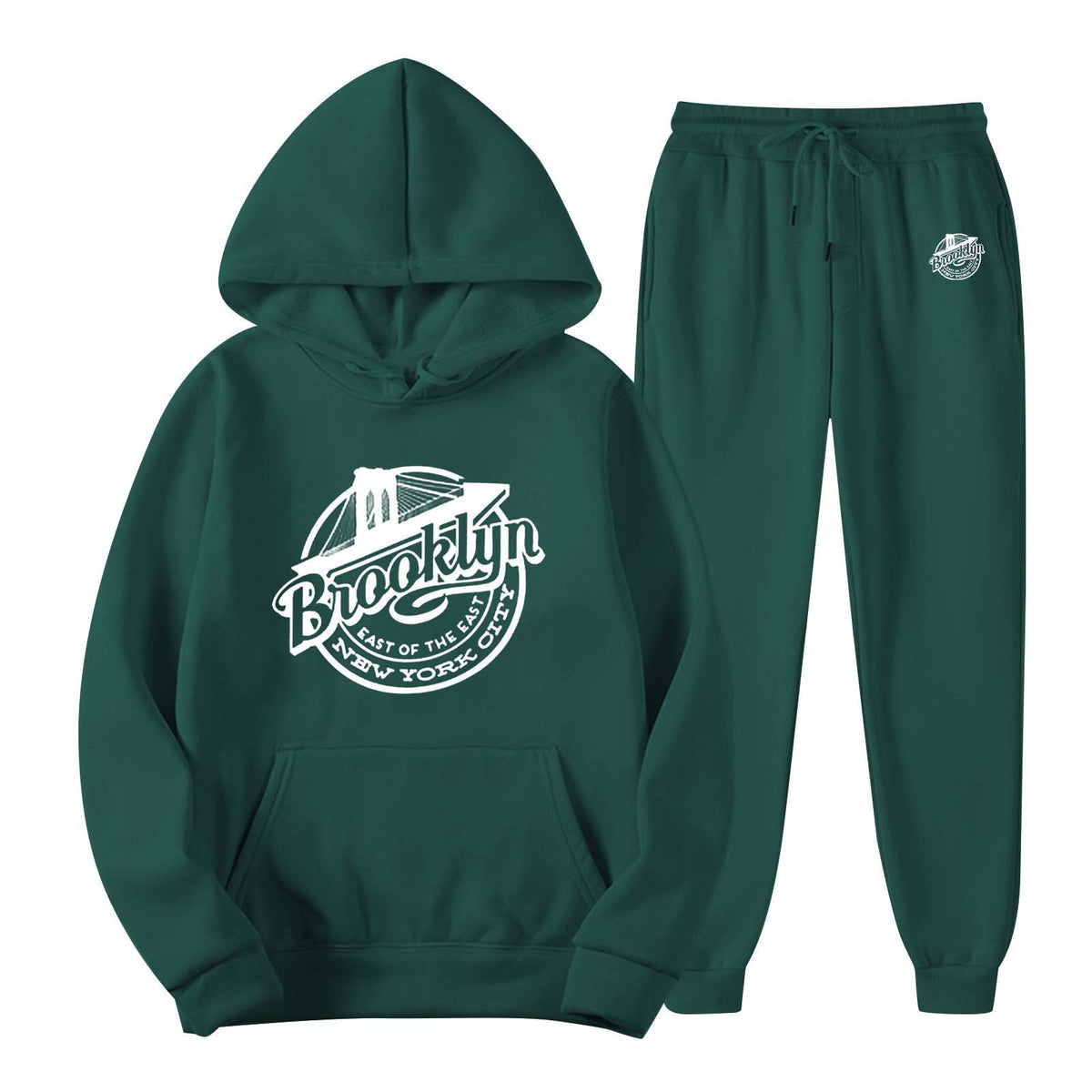 Conjunto de chándal con capucha para hombre