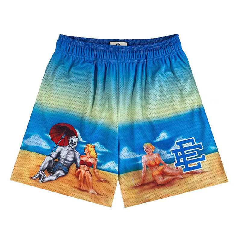 Pantalón corto deportivo para playa y entrenamiento
