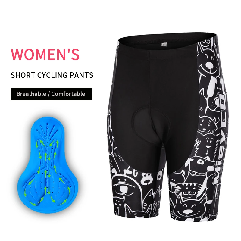 Culotte de Ciclismo para Mujer con Badana 3D – Secado Rápido, Transpirable, MTB y Bici