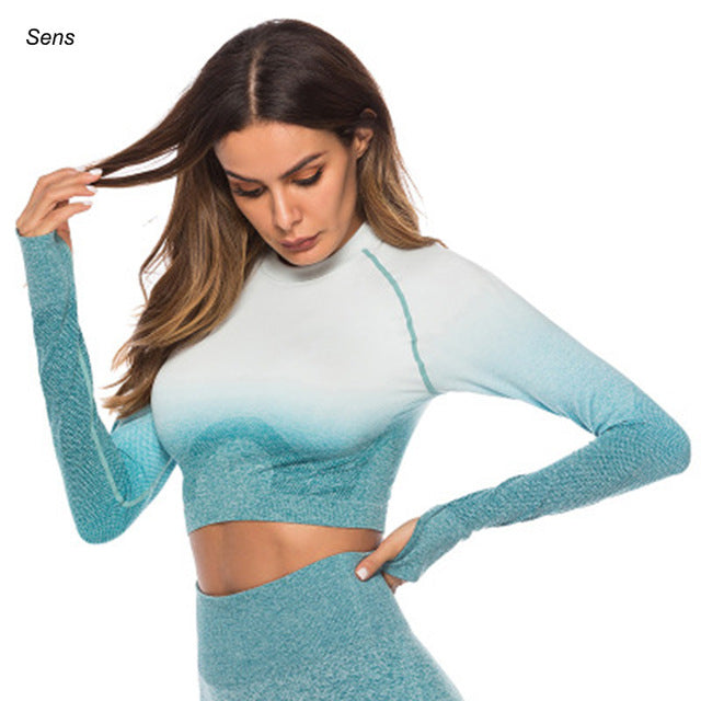 Conjunto deportivo de yoga para mujer