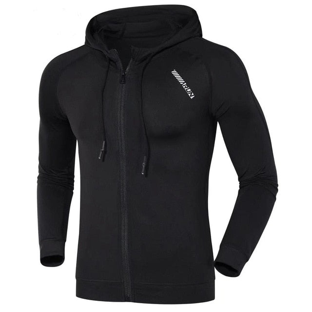 Chaqueta deportiva reflectante para running de hombre