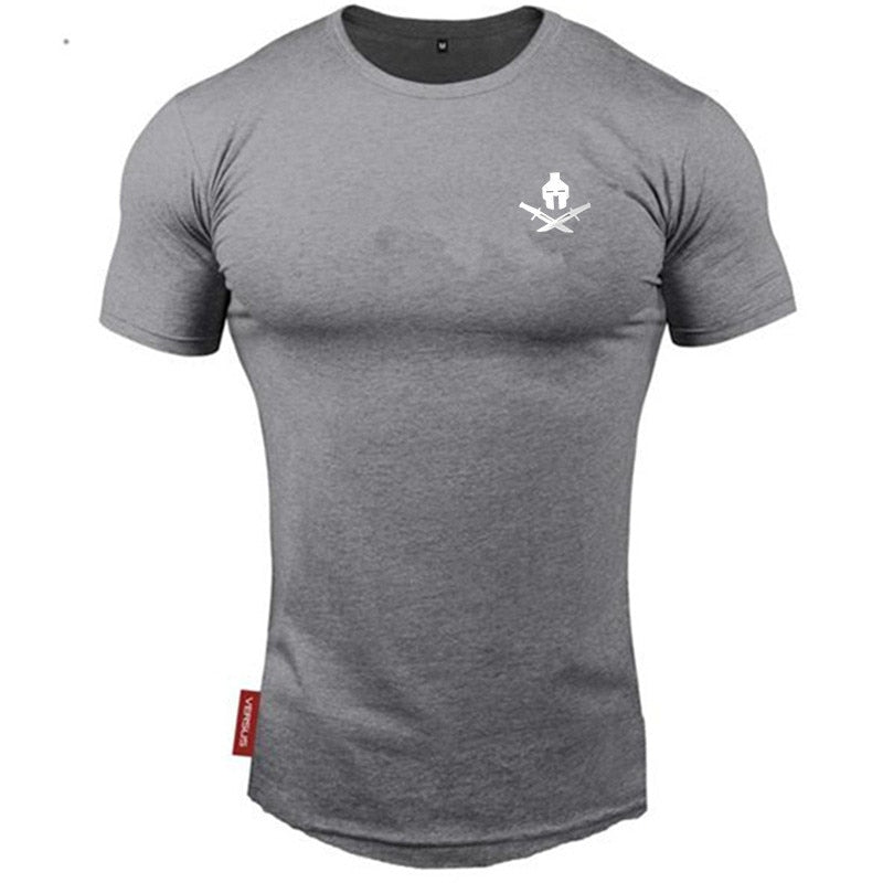 Camiseta deportiva de algodón para hombre