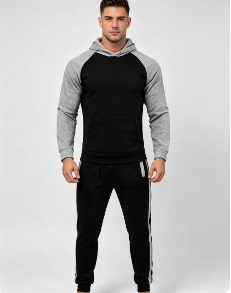 Conjunto deportivo de sudadera con capucha para hombre
