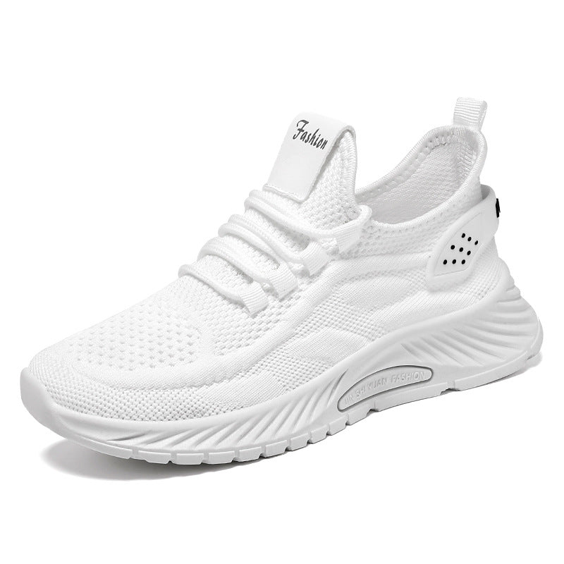 Zapatillas de deporte con cordones para mujer, calzado deportivo de tela beige para exteriores, cómodas, ligeras y antideslizantes para gimnasio, trabajo y uso diario
