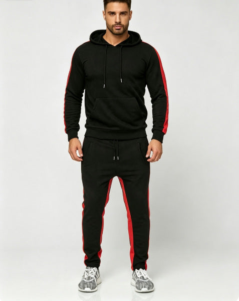 Conjunto deportivo unisex con sudadera con capucha y pantalón
