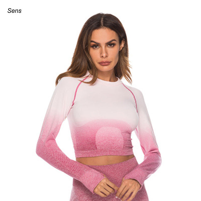Conjunto deportivo de yoga para mujer