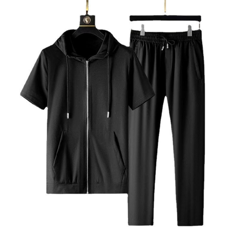 Sudadera casual con capucha para hombre