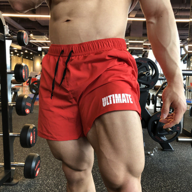 Pantalón corto deportivo de tres cuartos para hombre