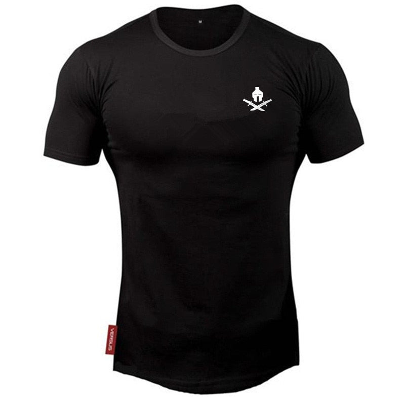 Camiseta deportiva de algodón para hombre