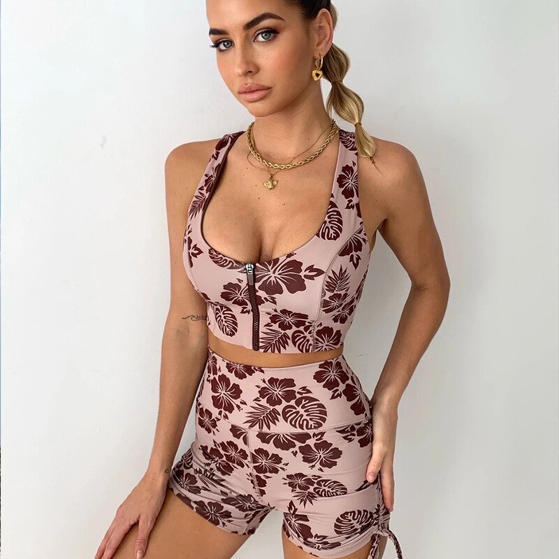 Conjunto deportivo de dos piezas para mujer