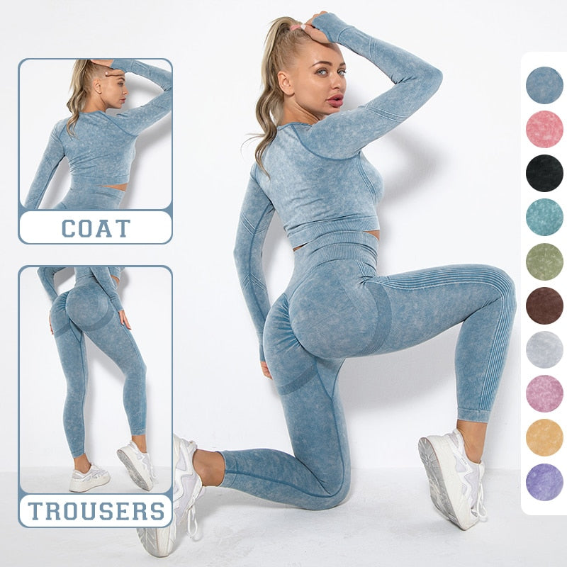 Conjunto deportivo de dos piezas para mujer