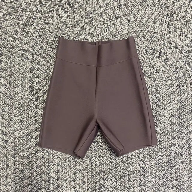 Short deportivo elástico de cintura alta para mujer