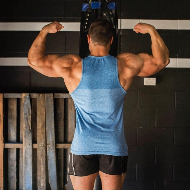 Camiseta de tirantes deportiva para hombre