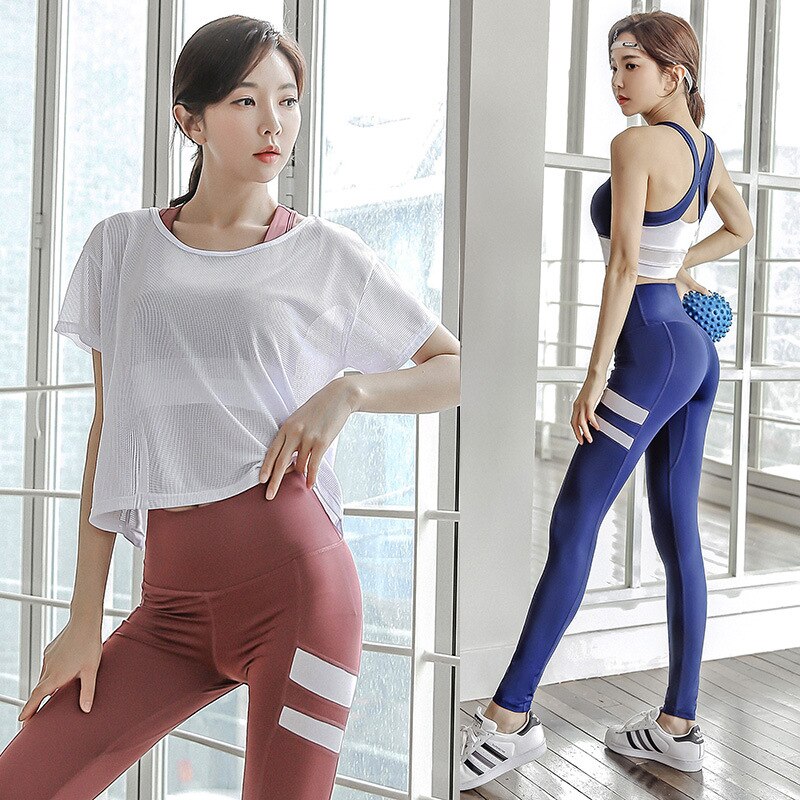 Conjunto deportivo de yoga para mujer