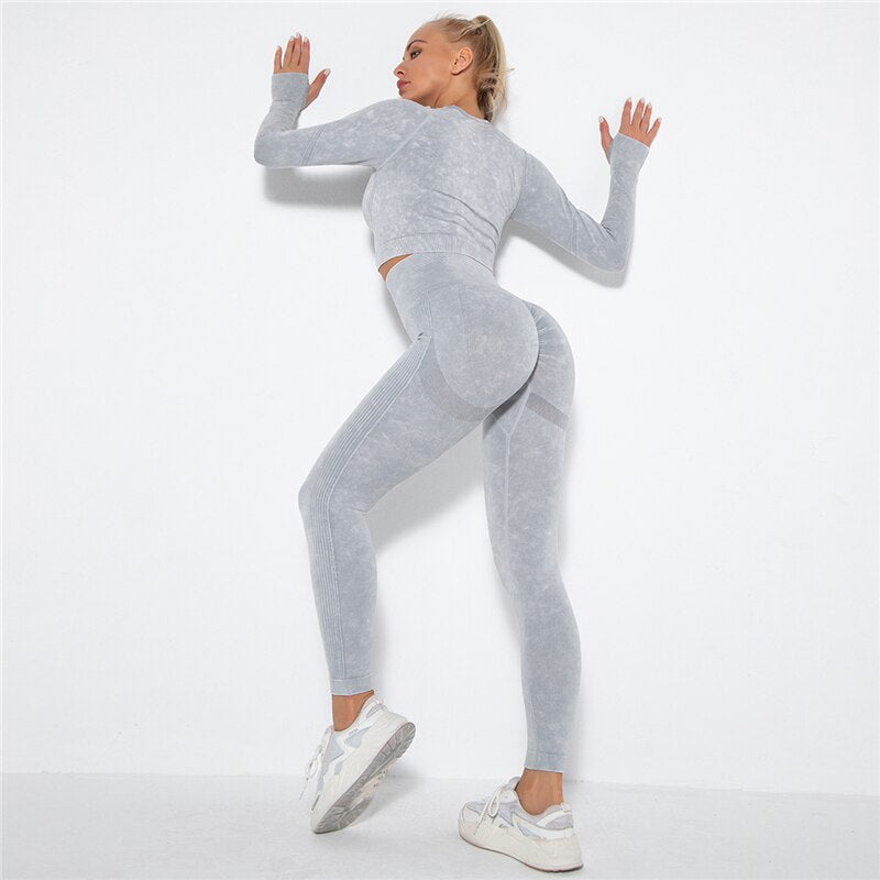 Conjunto deportivo de dos piezas para mujer