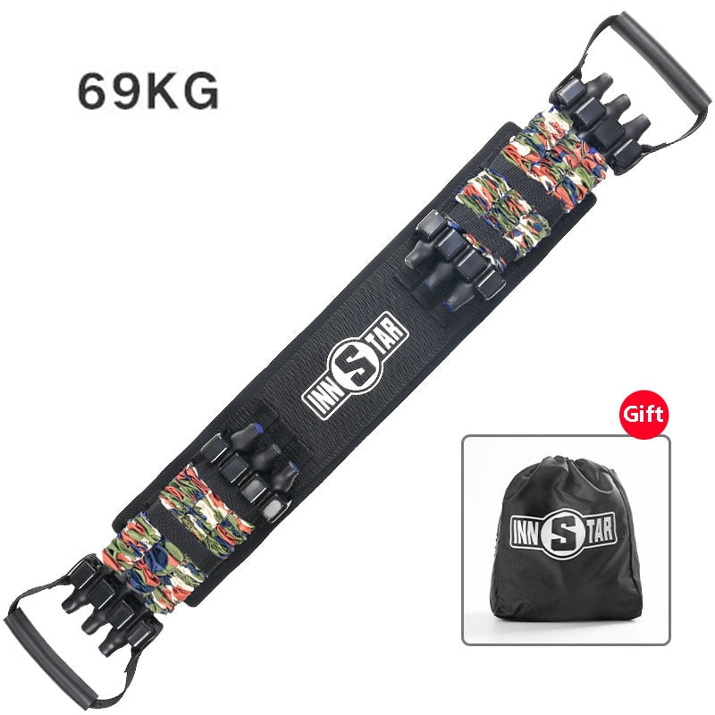 Banda elástica de resistencia para flexiones y entrenamiento