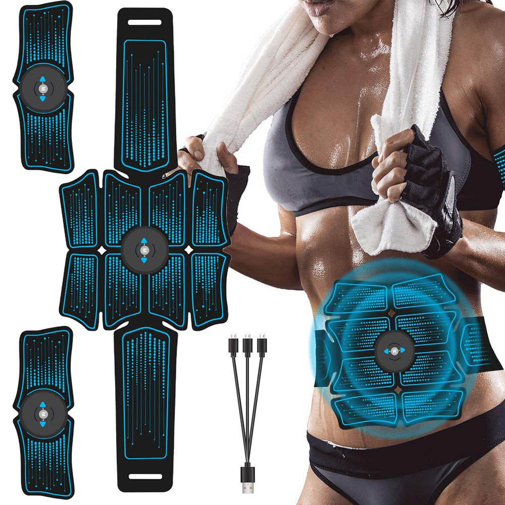 Cinturón abdominal de electroestimulación EMS