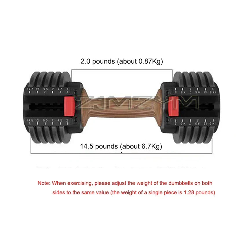 Adjustable Dumbbell Set for Home Fitness Equipment-1