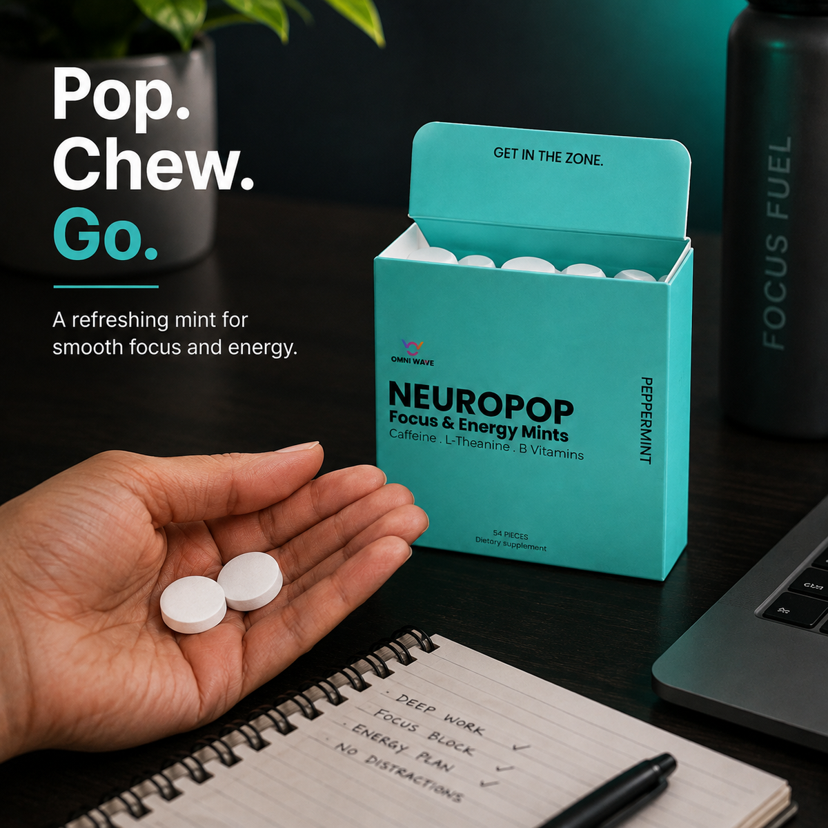 Neuropop: Energy & Focus Mints-3