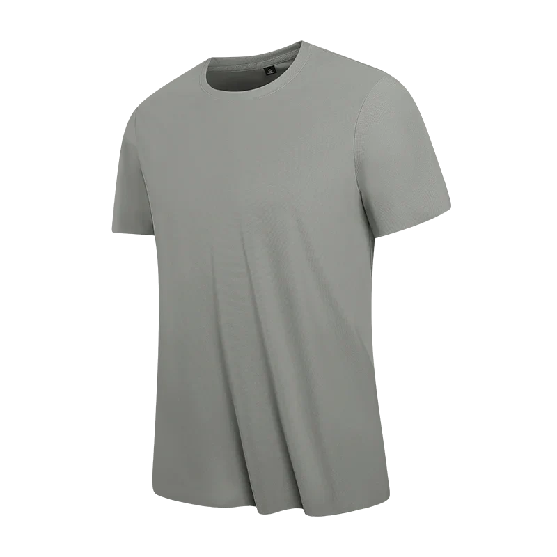 Short Sleeve T-Shirt Lightweight Stretch Gym Sportswear Tees-8