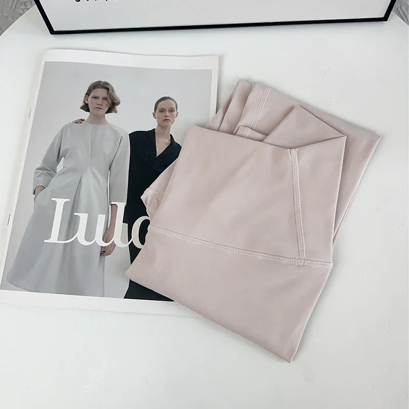 Leggings de Yoga Cintura Alta para Mujer – Tobillo, Bolsillos en Costura, Elástico