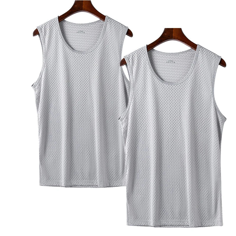 Chaleco deportivo de hombre de malla – Ligero y de secado rápido