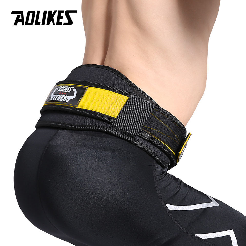 Cinturón de levantamiento de pesas para entrenamiento de sentadillas, soporte lumbar, faja de potencia, protector de cintura para gimnasio y fitness, para hombres y mujeres