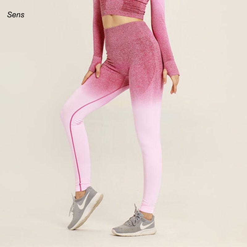 Conjunto deportivo de yoga para mujer