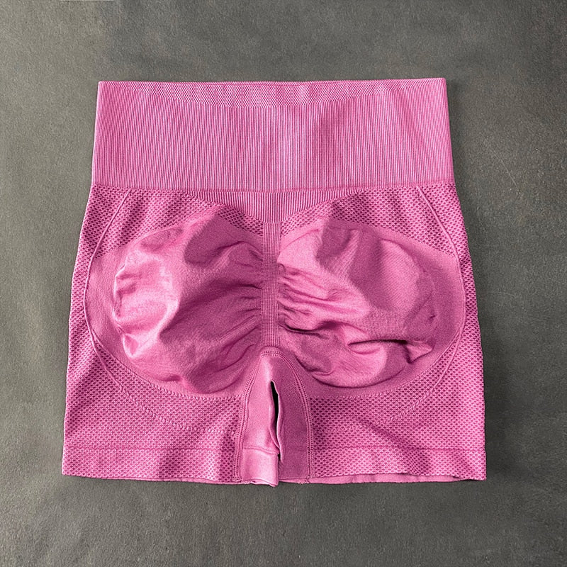 Short deportivo de cintura alta para mujer