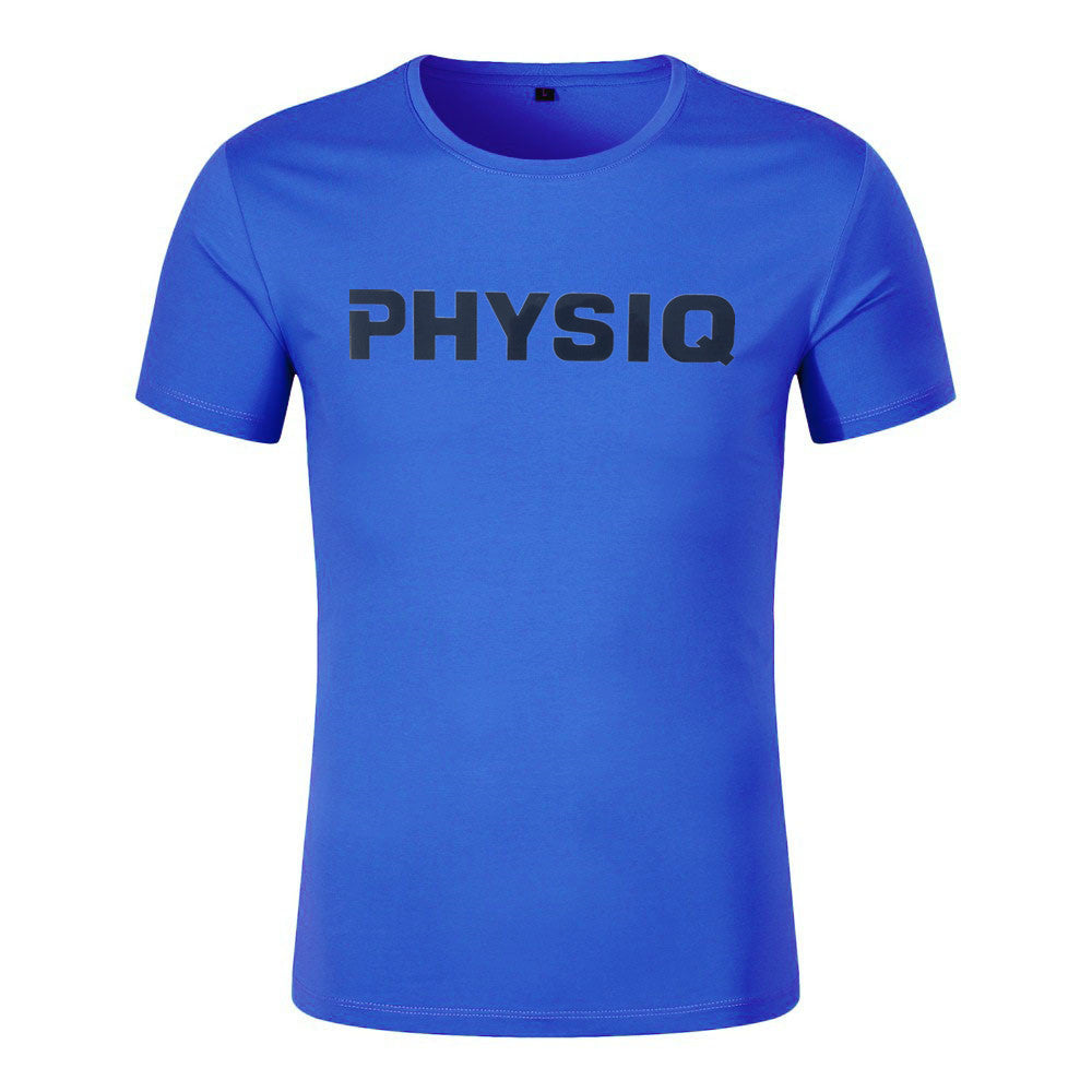 Camiseta de entrenamiento transpirable para hombre, deportiva, casual, para verano y fitness muscular