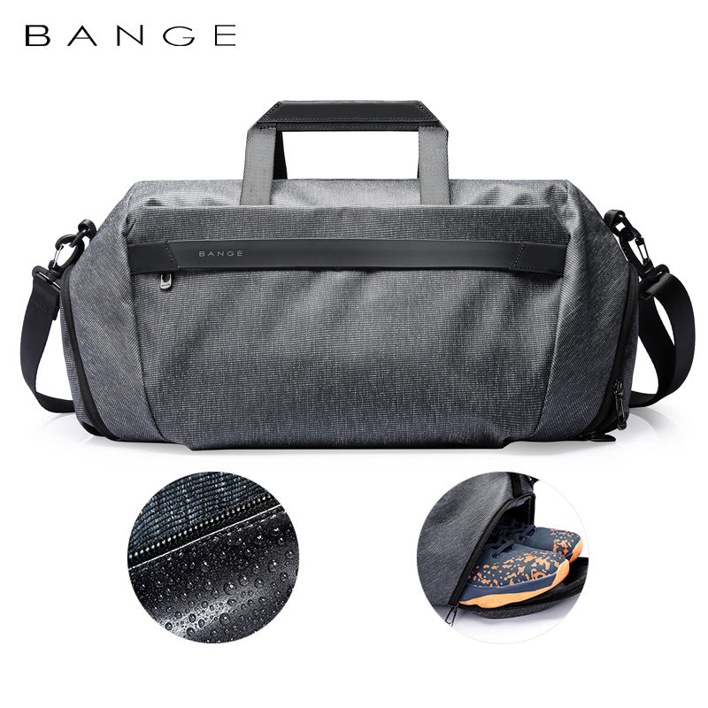 Bolsa deportiva para hombre y mujer con compartimentos separados para ropa seca y húmeda