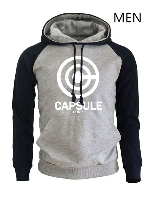Sudadera Oversize Hombre Estampado Anime Dragon Ball – Estilo Streetwear Harajuku