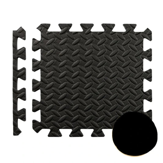 Non-Slip Foam Gym Mats (12Pcs)-0