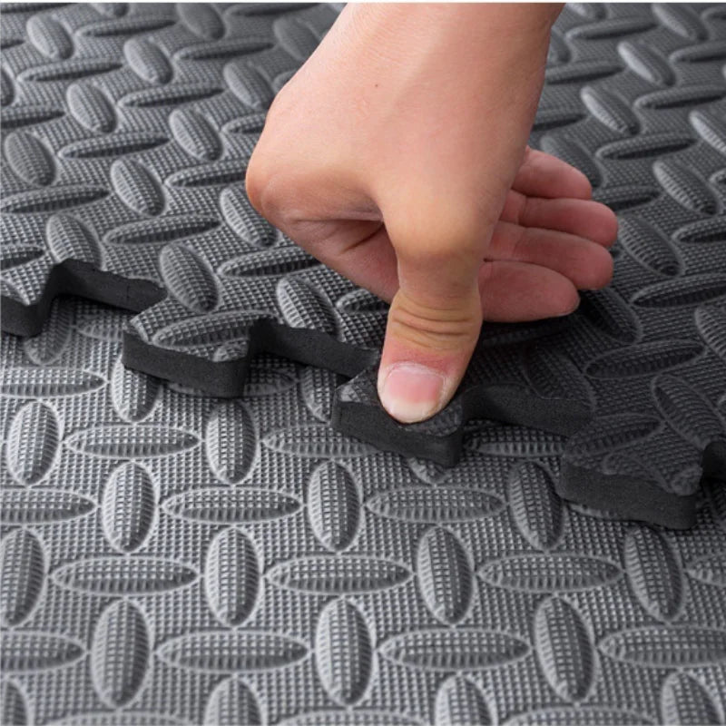 Non-Slip Foam Gym Mats (12Pcs)-1