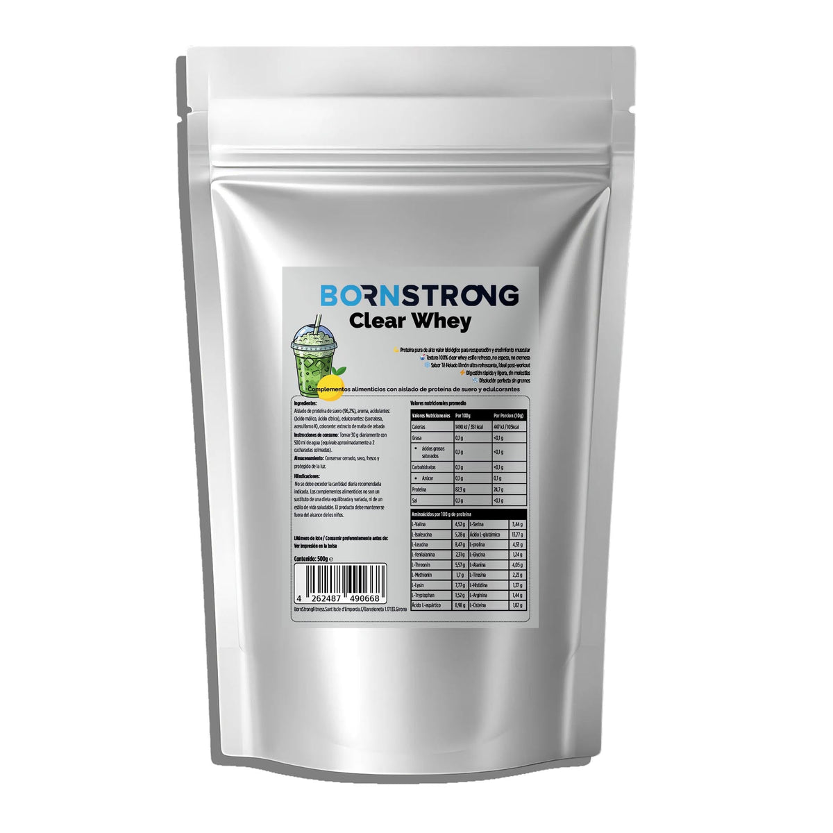Clear Whey Té Helado Limón o Melocotón | 500 g