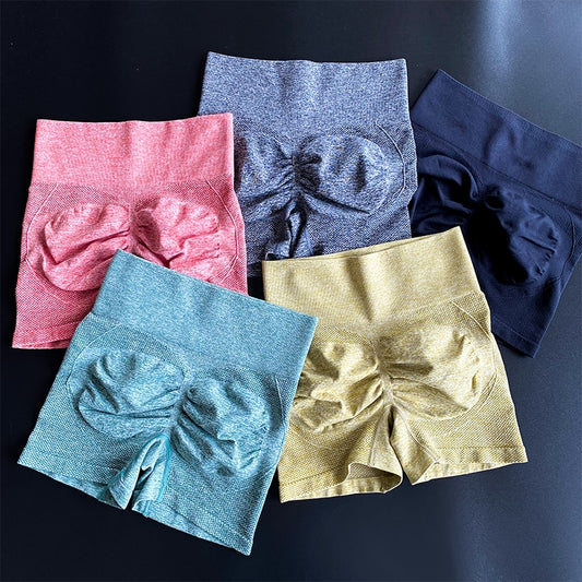Short deportivo de cintura alta para mujer