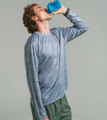 Camiseta Endurance Gris Hielo - Manga Larga